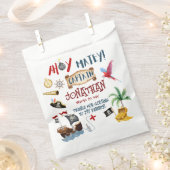 Pirate Birthday Party danke Geschenktütchen (Ausgeschnitten)