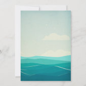 Pirate Birthday Party Einladung für einen Jungen | (Rückseite)