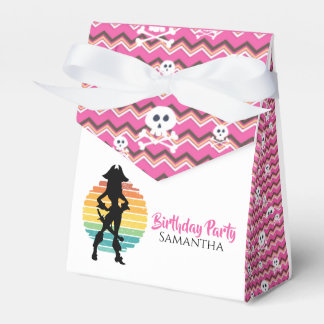 Pirate Birthday Party Lady Fevor Box Geschenkschachtel
