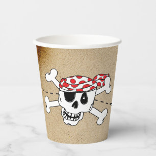 Pirate Birthday Party Pappbecher