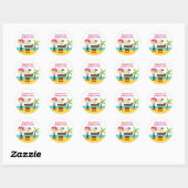 Pirate Birthday Party Stickers (Blatt)