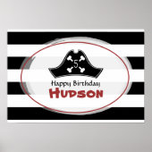 Pirate Birthday Poster (Vorne)