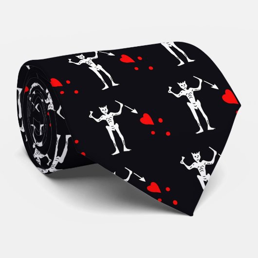 Pirate Blackbeard - Edward Teach Every Krawatten (Gerollt)