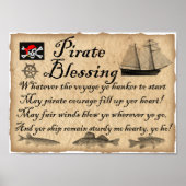 Pirate Blessing Kids Pirates Poster (Vorne)