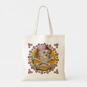 Pirate Bones Tote Bag Tragetasche (Rückseite)