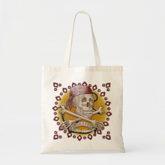 Pirate Bones Tragetasche (Vorne)
