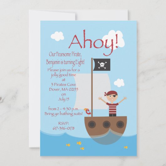 Pirate Boy (Vorderseite)