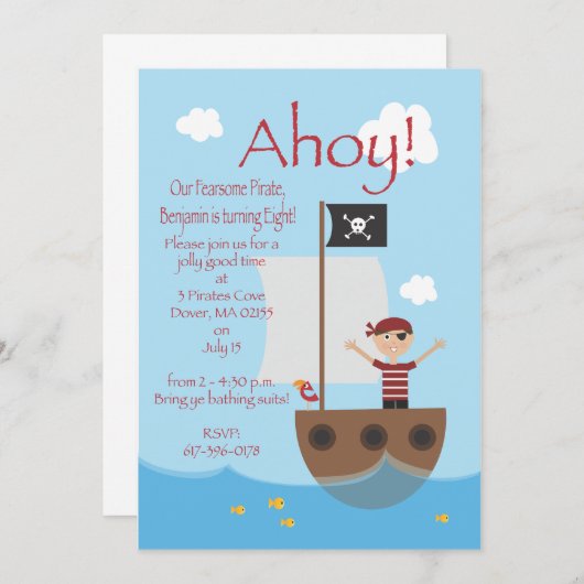 Pirate Boy (Vorne/Hinten)