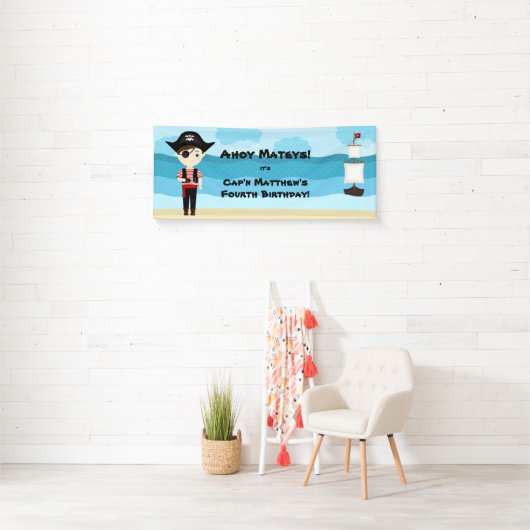 Pirate Boy Banner (Insitu)