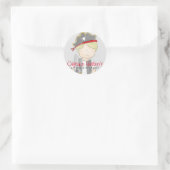 Pirate Boy Blonde Aufkleber (Tasche)