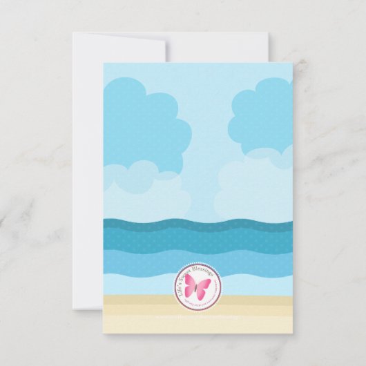 Pirate Boy Einladung (Rückseite)