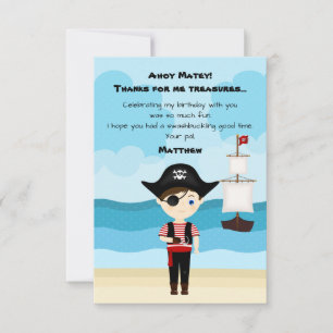 Pirate Boy Einladung