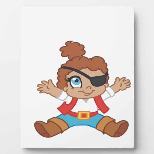 Pirate Boy Fotoplatte (Vorderseite)