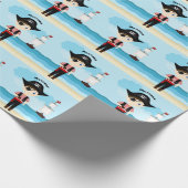 Pirate Boy Geschenkpapier (Ecke)