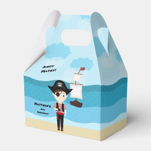Pirate Boy Geschenkschachtel (Vorderseite)