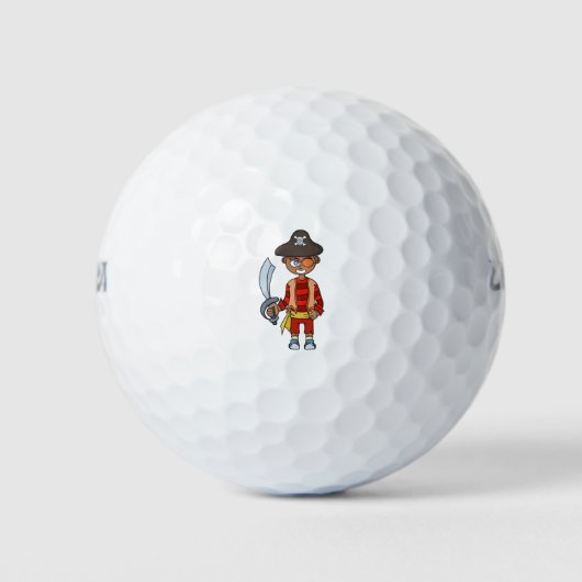 Pirate Boy Golfball (Vorderseite)