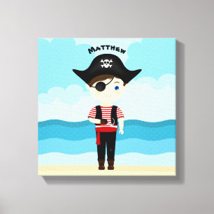 Pirate Boy Leinwanddruck