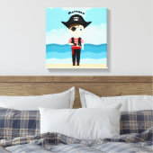 Pirate Boy Leinwanddruck (Insitu (Schlafzimmer))