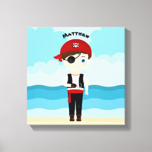 Pirate Boy Leinwanddruck