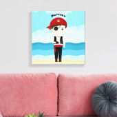 Pirate Boy Leinwanddruck (Insitu (Wohnzimmer))