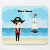Pirate Boy Mousepad (Vorne)
