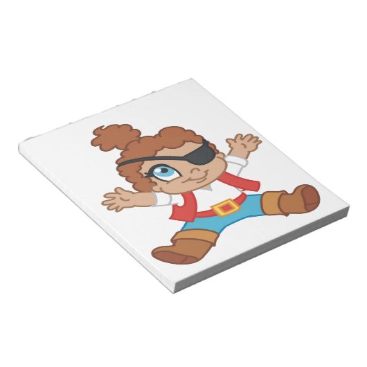 Pirate Boy Notizblock (angewinkelt)