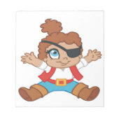 Pirate Boy Notizblock (Vorderseite)