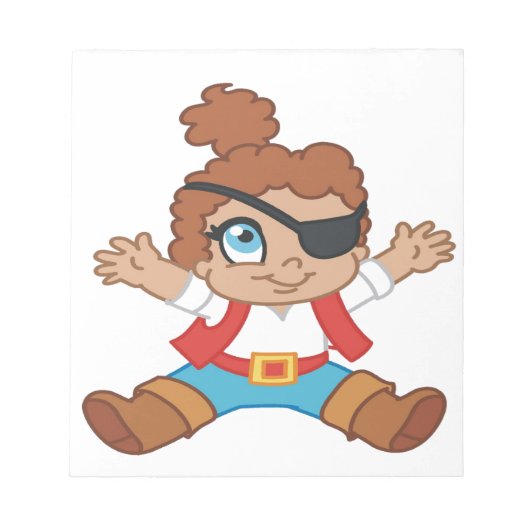 Pirate Boy Notizblock (Vorderseite)