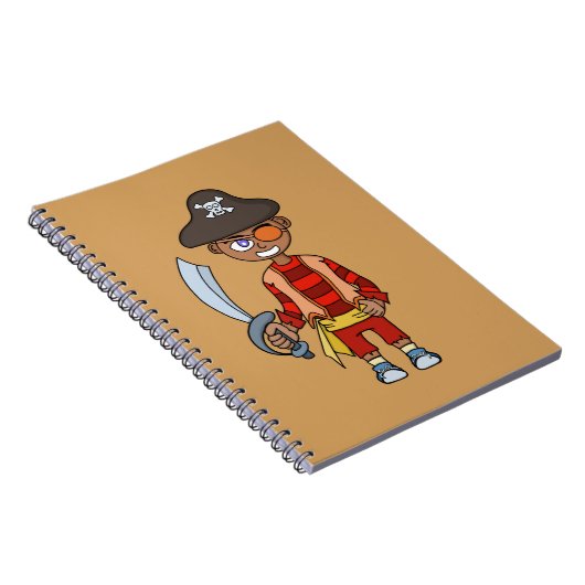 Pirate Boy Notizblock (Rechte Seite)