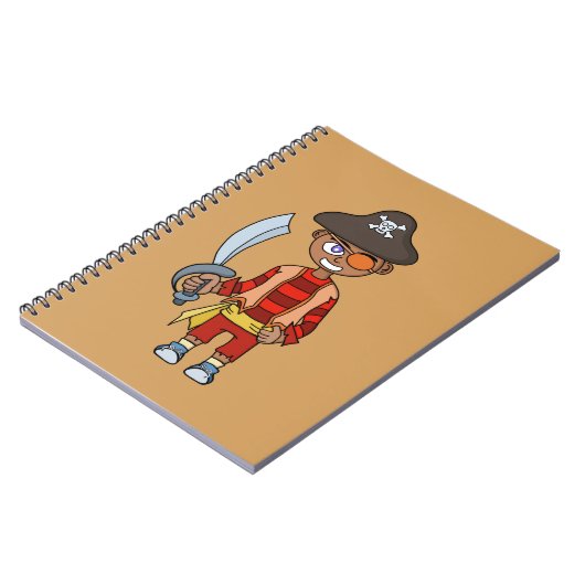 Pirate Boy Notizblock (Linke Seite)