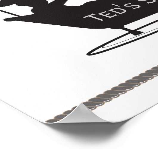 Pirate Boy Print Poster (Ecke)