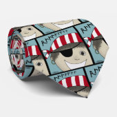 Pirate Boy Rrrrrr Krawatte (Gerollt)