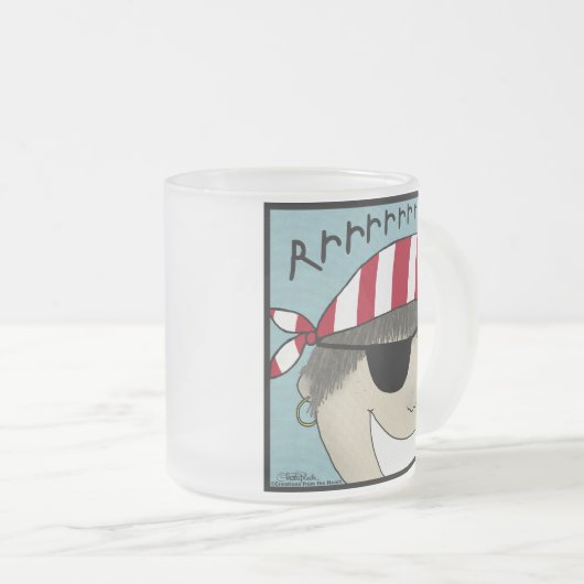 Pirate Boy Rrrrrr Mattglastasse (VorderseiteRechts)