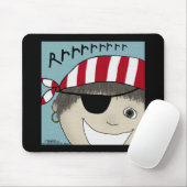 Pirate Boy Rrrrrr Mousepad (Mit Mouse)
