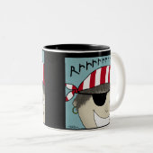 Pirate Boy Rrrrrr Zweifarbige Tasse (VorderseiteRechts)