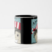 Pirate Boy Rrrrrr Zweifarbige Tasse (Mittel)