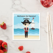 Pirate Boy Serviette (Beispiel)