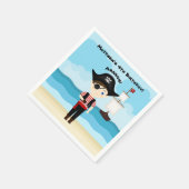 Pirate Boy Serviette (Ecke)