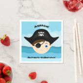 Pirate Boy Serviette (Beispiel)
