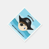 Pirate Boy Serviette (Ecke)
