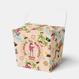 Pirate Boy Treasure Map Spaß Geburtstagsparty Geschenkschachtel