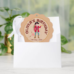 Pirate Boy Treasure Map Spaß Geburtstagsparty Ornament Karte