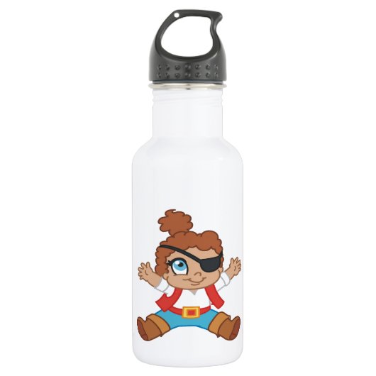Pirate Boy Trinkflasche (Vorderseite)