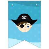 Pirate Boy Wimpelkette (Erste Fahne)