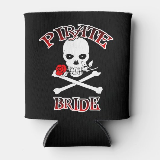 Pirate Bride Can Cooler Dosenkühler (Vorderseite)