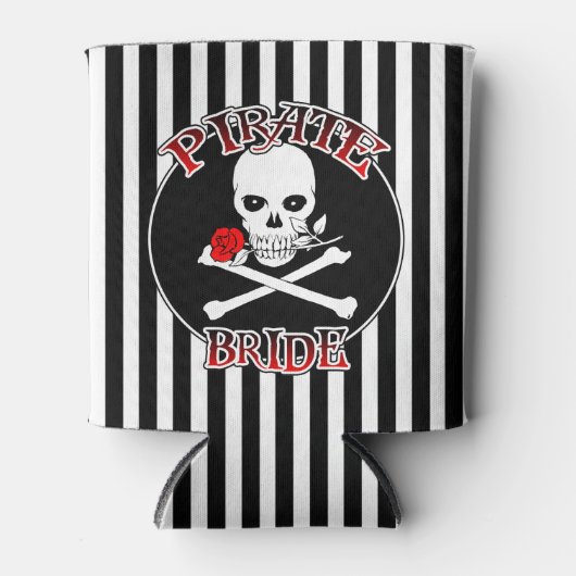 Pirate Bride Can Cooler Dosenkühler (Vorderseite)
