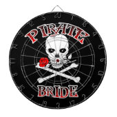 Pirate Bride Dartscheibe (vorne)