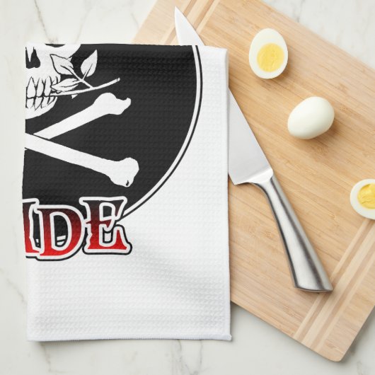 Pirate Bride Geschirrtuch (Viertel Falte)