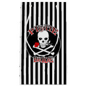 Pirate Bride Gift Bag Kleine Geschenktüte (Vorderseite)