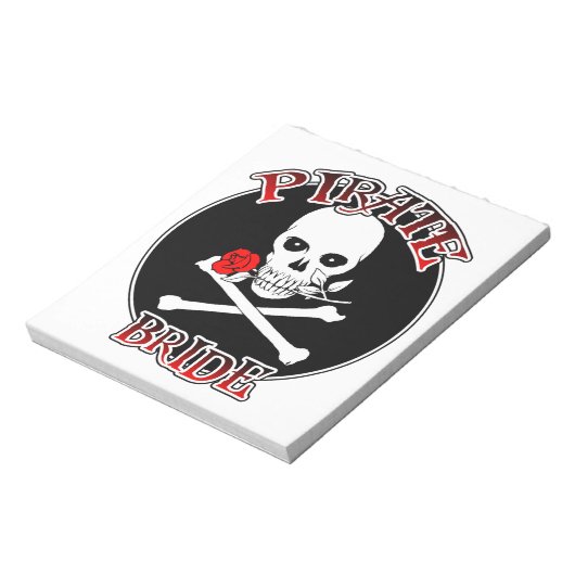 Pirate Bride Notizblock (Rotiert)